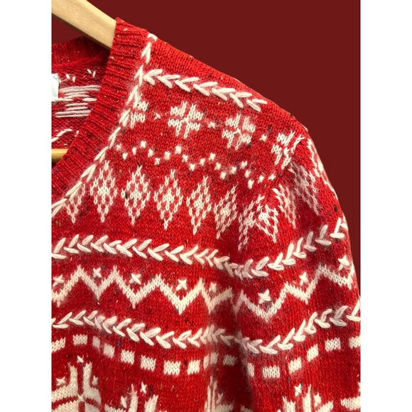 Vintage Marisa Christina Penguin Christmas Cardigan Knit Festive Holiday Sweater - Picture 5 of 6